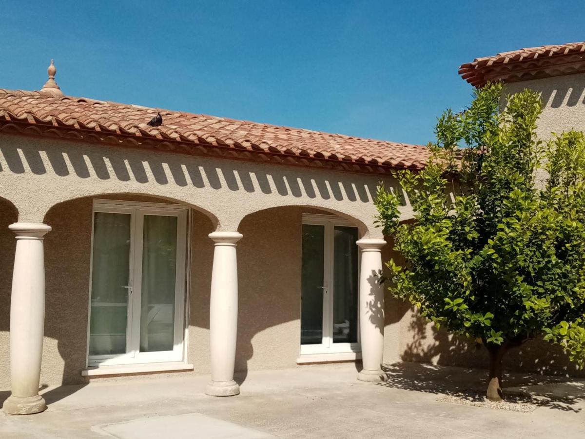 Villa Bienvenue A L Hacienda Magalas Exterior foto